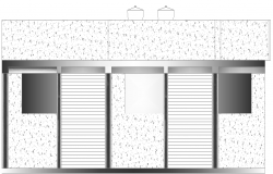 Family House Project Full Elevation Details dwg file