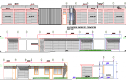 Fish Processing Plant Design and Elevation and section Details dwg file