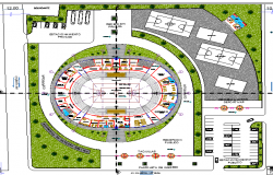 Five Star Hotel Design and Structure Details dwg file