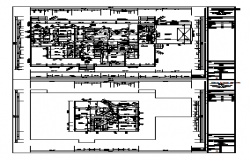 Floor layout plan of Bungalow design drawing