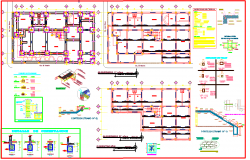 Foundation plan and Beam Detailing Of House 