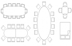 Furniture Blocks Elevation dwg file