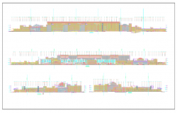 Government Building dwg file