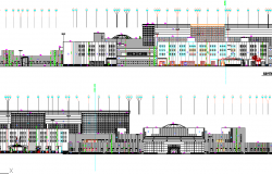 Government Building dwg file