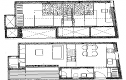 House Plan and Architecture Design dwg file