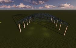 Industrial buildingroof30x30.