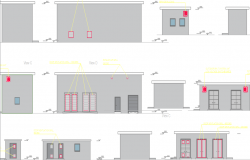 Mechanical Oat Flaking  Steam and Service Building dwg file