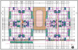 Modern Building Layout plan