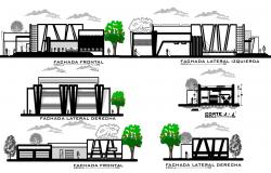 Modern Elevation design of Building