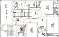 Multi-Family Residential Building Structure Details dwg file