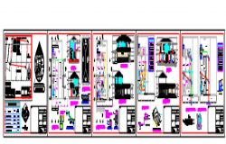 Multi family housing design drawing