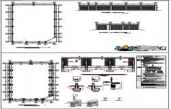 Perimeter fence plan view.