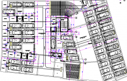 Residential Apartment Building Structure Details dwg file