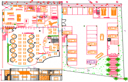 Restaurants Dwg File
