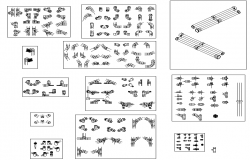 Sanitary Pipes dwg file