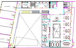 School Architecture Design and Structure Details dwg file