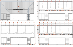 School Architecture Layout and Design dwg file