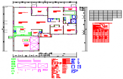 Simple type layout house design drawing