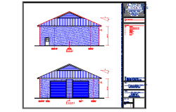 Single Floor House Elevation detail