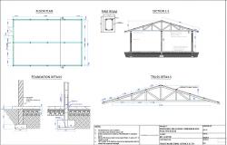 Structure Plan Of House Construction 