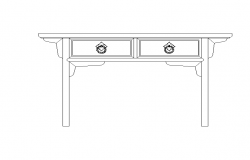 Table Elevation Block