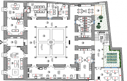 The Architecture Design of School and Structure Details dwg file