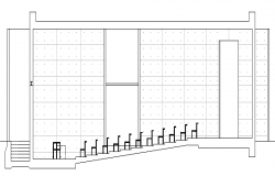 The Architecture Layout of Church Elevation dwg file