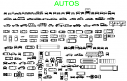 Vehicle Blocks autocad file