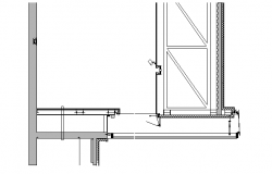Wall Construction Plan Detail dwg file