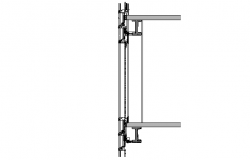Joint Wall Section Plan autocad file