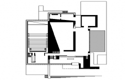 Wall Construction of Office dwg file