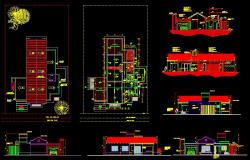 Modern villa plan dwg, villa plan dwg free download, Villa dwg