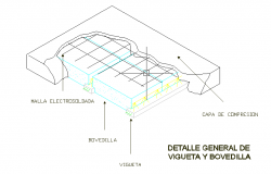 general detail of joist and slab