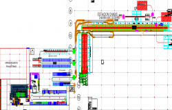 layout plan of a duct dwg file
