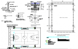 plan of a sport centre