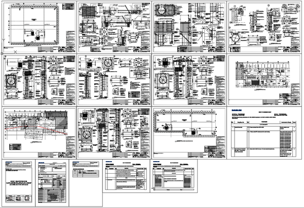 Elevator Shaft and Lift Machine Room Shop Drawings in AutoCAD