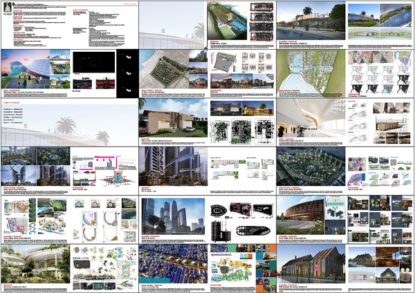 Mixed Use Architectural Master Planning Portfolio Drawings DWG