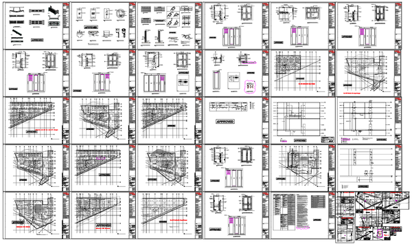 Complete Telecommunications Plan and Wiring Details AutoCAD Design