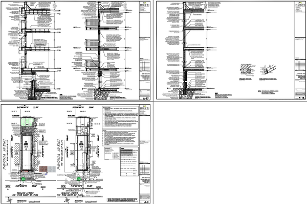Residential Building Structural Section Wall Foundation Detail