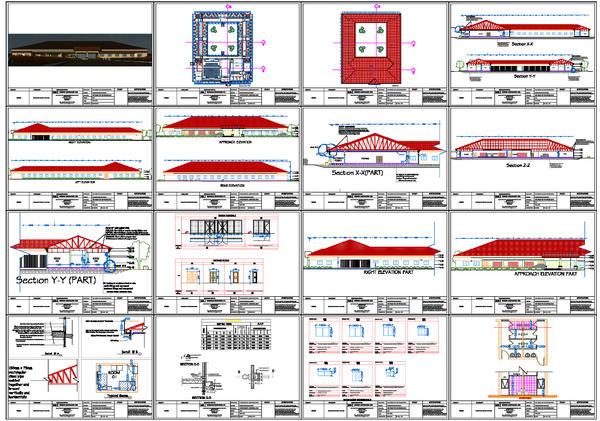 Senior Citizens Centre 30000 Sqft G Plus 1 AutoCAD DWG PlanS