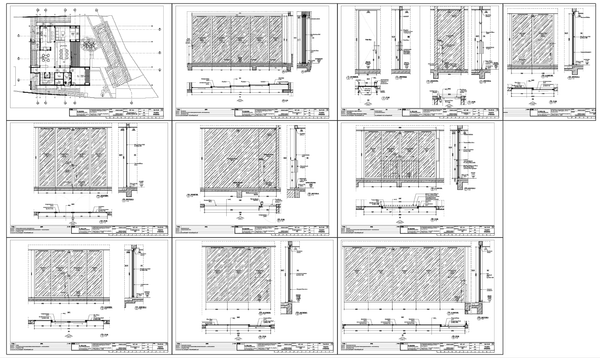 Sliding Glass Door Elevation Section Frame Detail CAD Drawing