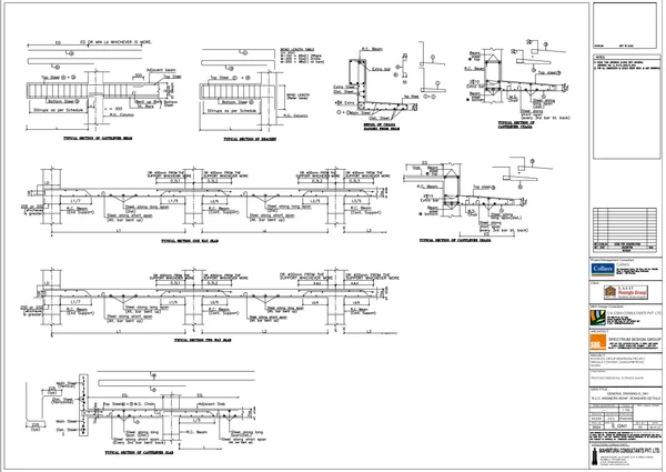 General Drawing S GN1 RCC Members Reinforcement Standard Details