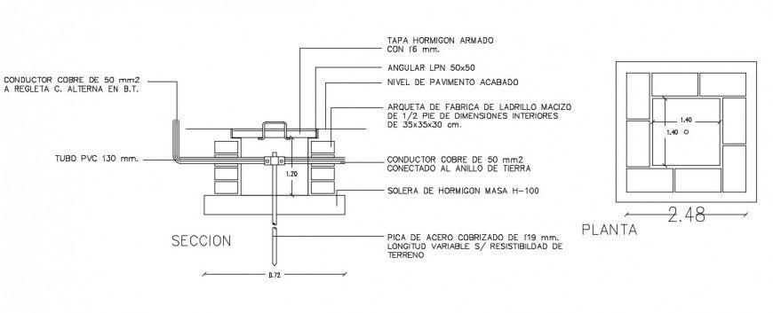 2d cad drawing of Bolted welded joints autocad software