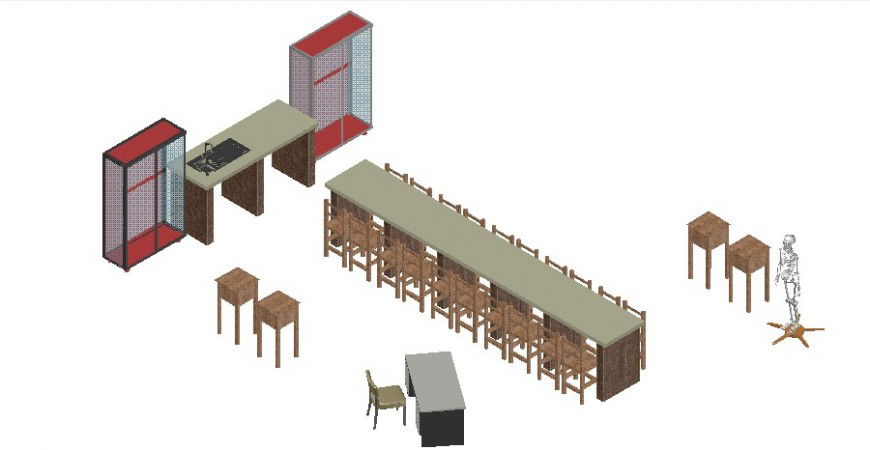 2d cad drawing of Detail shelf sand desk auto cad software