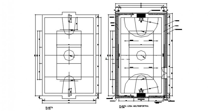 2d cad drawing of Sport flag stone auto cad software