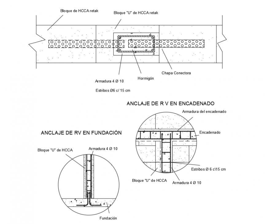 2d cad drawing of Vertical reinforcement auto cad software