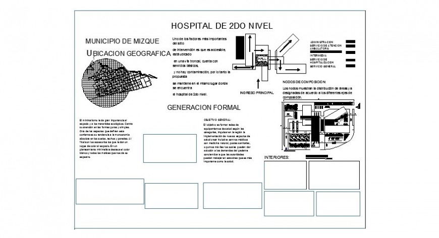 2nd level hospital detail drawing in dwg AutoCAD file.