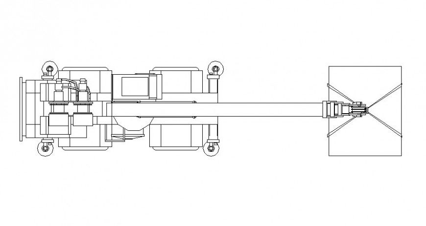Construction Vehicle 2D CAD Blocks AutoCAD Machinery Drawing