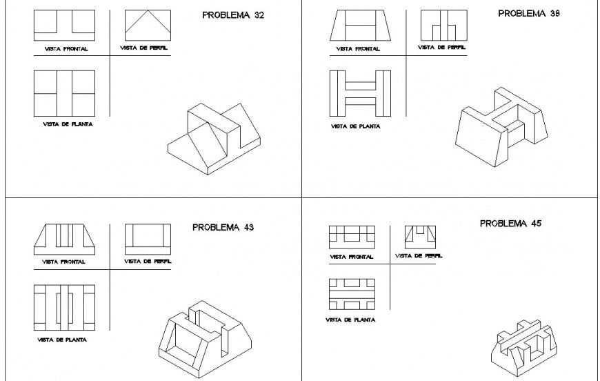  Isometric I section plan detail dwg file