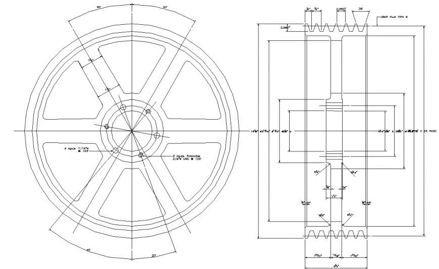 Sewage pipe connection drawing in dwg file.